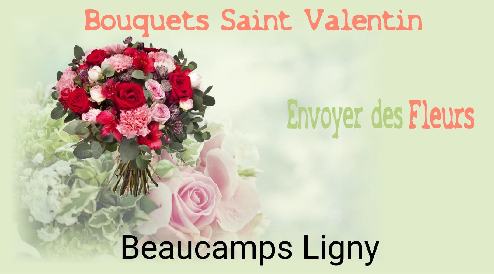 Roses de Saint-Valentin livrées à Beaucamps-Ligny